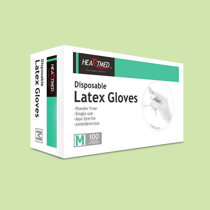 Latex Medical Examination Gloves-Po